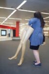 Lavinia Parlamenti, Donna con manichino, 2016