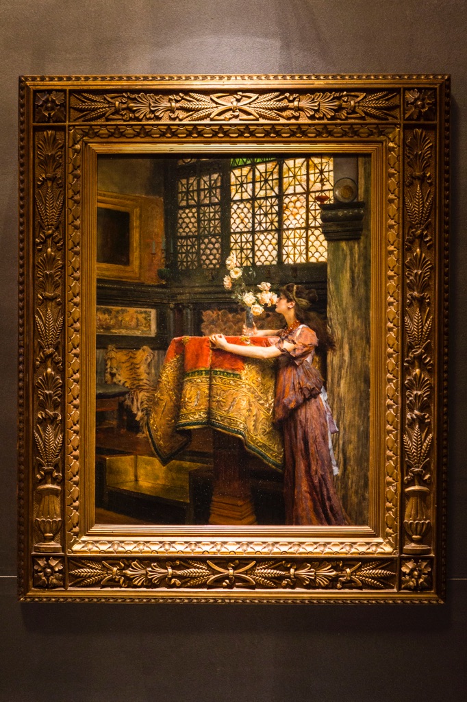 Lawrence Alma-Tadema, At Home in Antiquity. Courtesy Leighton House Museum e Kevin Moran Photography