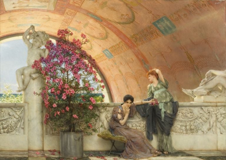 Lawrence Alma-Tadema, Rivali inconsce, 1893. Bristol Museums and Art Gallery. Courtesy Leighton House Museum, Londra