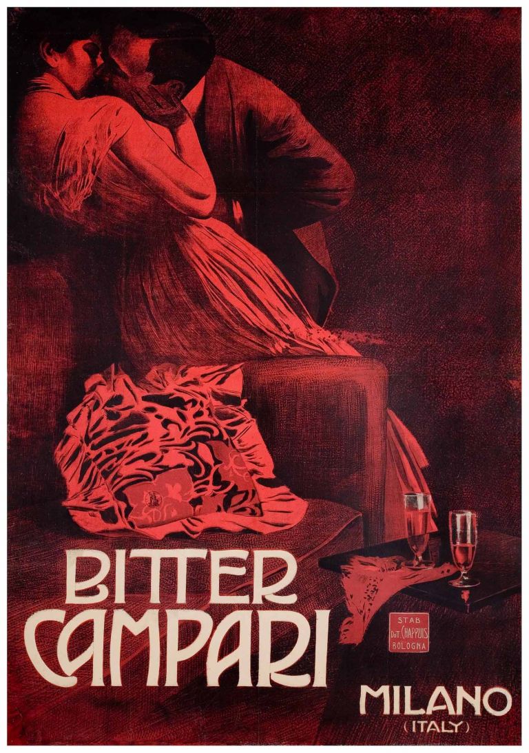 Marcello Dudovich, Bitter Campari, 1900