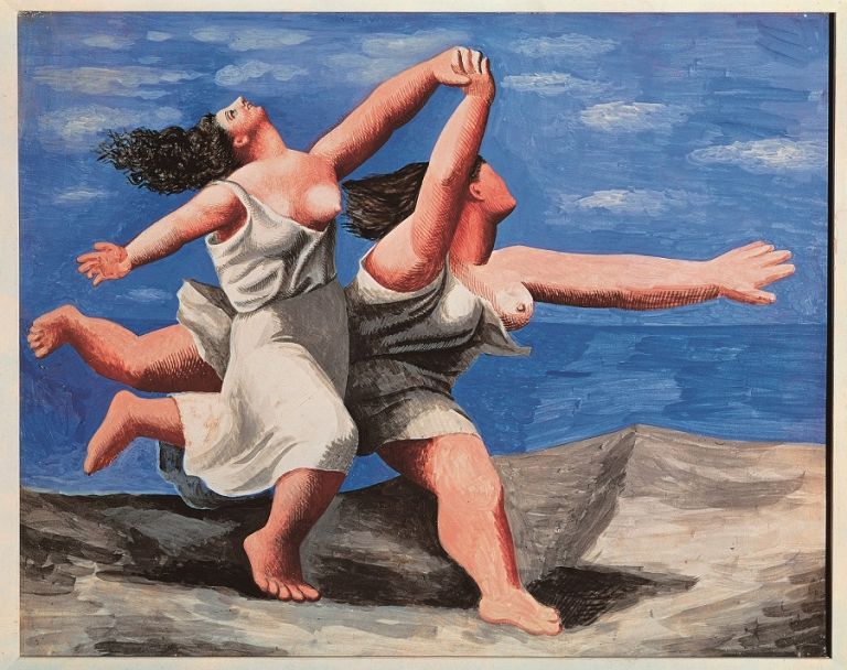 Pablo Picasso, Deux femmes courant sur la plage (La course) [Due donne che corrono sulla la spiaggia (La corsa)], 1922 Gouache su tavola, 32,5 x 41,1 cm Parigi, Musée National Picasso-Paris, Dation Pablo Picasso, 1979 © Succession Picasso, by SIAE 2017