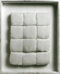 Piero Manzoni, Achrome, cotone, 40 x 30 cm (1961)