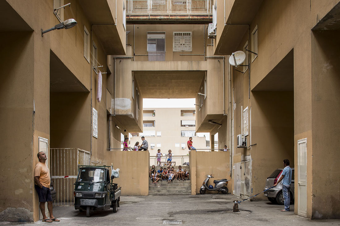 Quartiere ZEN, Palermo, 4 settembre 2013, ore 16,54. Photo © Fabio Mantovani