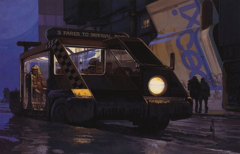 Syd Mead, Concept art per 'Blade Runner'