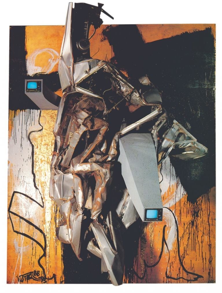 Wolf Vostell, Trashumancia IV, 1988