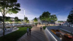 ZHA Port of Tallinn Masterplan Render by VA 007 Estonia. Zaha Hadid Architects vince il concorso per rilanciare porto vecchio di Tallinn
