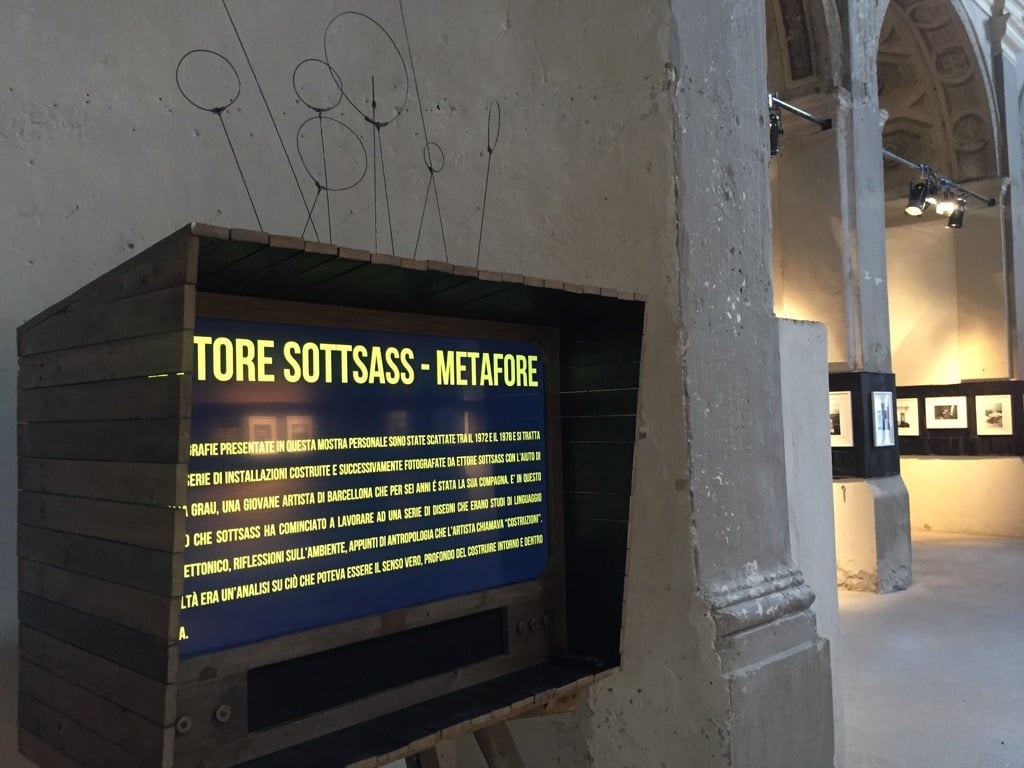 le Metafore di Sottsass. Exibition view at BDC18, Parma 2017. Photo Jacopo Costa