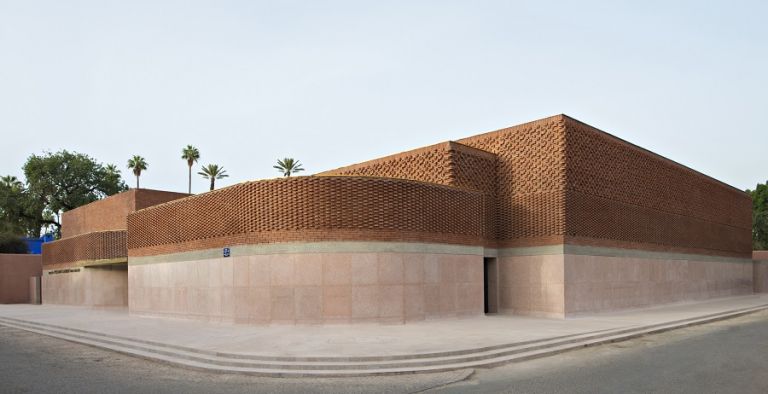 Façade du musée, © Fondation Jardin Majorelle / Photo Nicolas Mathéus