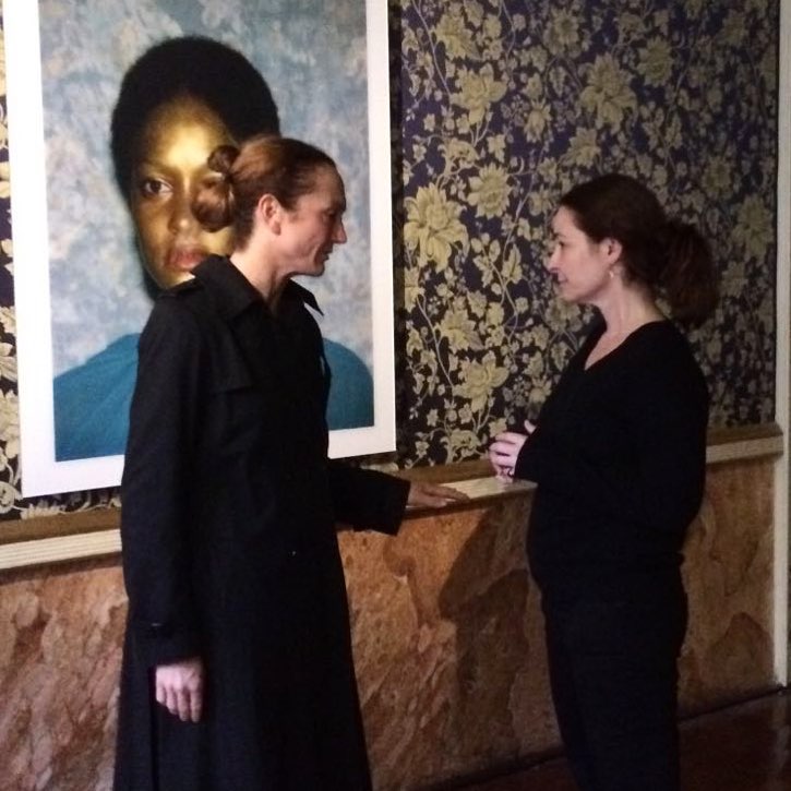 Alessia Glaviano e Vanessa Beecroft a Palazzo Reale di Milano. Vogue Festival 2016