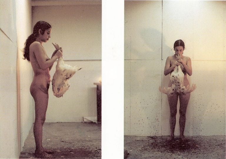 Ana Mendieta, Untitled (Death of a Chicken), 1972