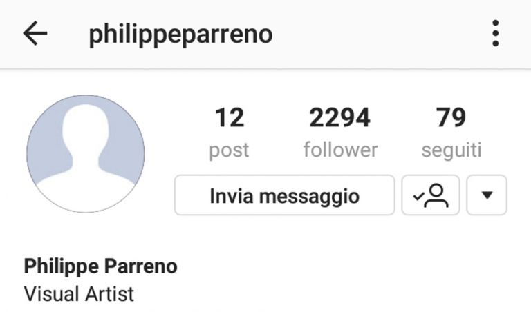 Arte contemporanea e Instagram. Philippe Parreno