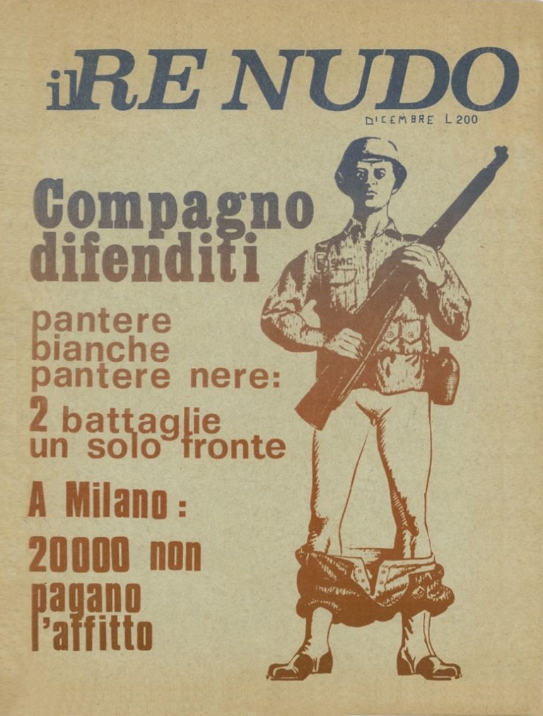 Copertina di Re Nudo