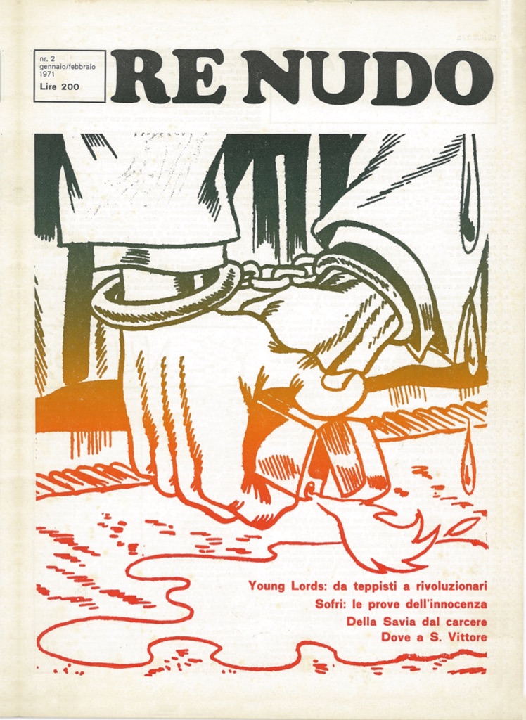Copertina di Re Nudo