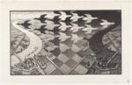 Day and Night (1938), M.C. Escher © the M.C. Escher Company B.V. All rights reserved. www.mcescher.com