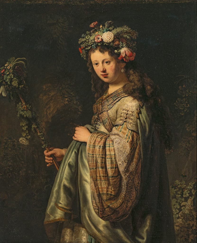 Rembrandt van Rijn, Flora, 1634 © State Hermitage Museum, St Petersburg