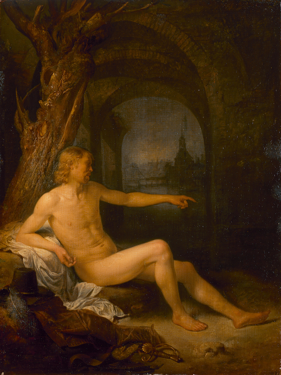 Gerard Dou, Soldier Bathing, c. 1660–65 © State Hermitage Museum, St Petersburg