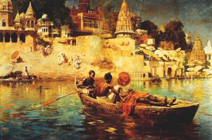 Edwin Lord Weeks, The Last Voyage. Souvenir of the Ganges, 1885. Art Gallery of Hamilton