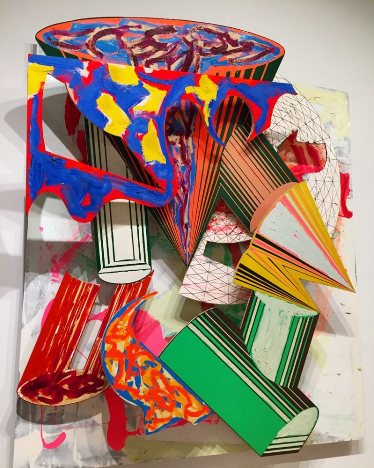 Frank Stella, Gobba, zoppa e collotorto, 1985