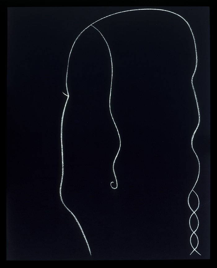 GINO DE DOMINICIS (1947-1998)Senza Titolo, 1986 Tempera and chalk on panel50¾ x 41⅜ in. (129 x 105 cm.)© Estate of the artist / Archivio Gino De Dominicis, Foligno, Italy. DACS 2017.