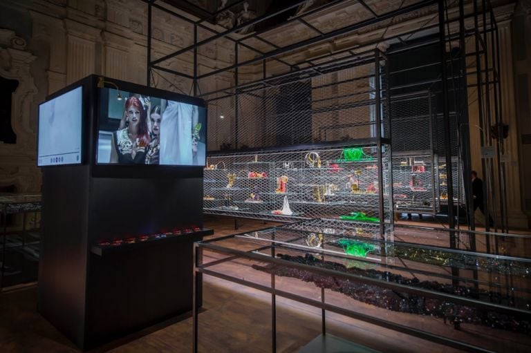 Gianfranco Ferré. Installation view at Palazzo Madama, Torino 2017