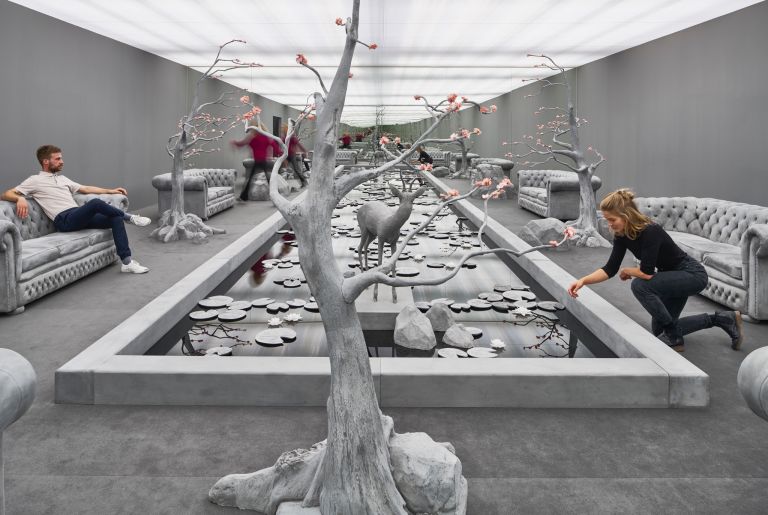 Hans Op de Beeck, The Garden Room, 2017 Photo N. Miguletz Copyright Frankfurter Kunstverein