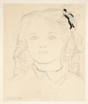 Pablo PIcasso Maya à la poupée dans les cheveux, 1943 Pencil on paper 37 x 31 cm © Succession Picasso 2017 PICASSO ADMINISTRATION 8 rue Volney 75002 Paris Photography by Zarko Vijatovic Courtesy Gagosian