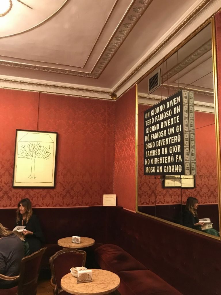 In ostaggio di loro stessi Gianni Colosimo, Caffè Fiorio, Torino, photo Claudia Giraud