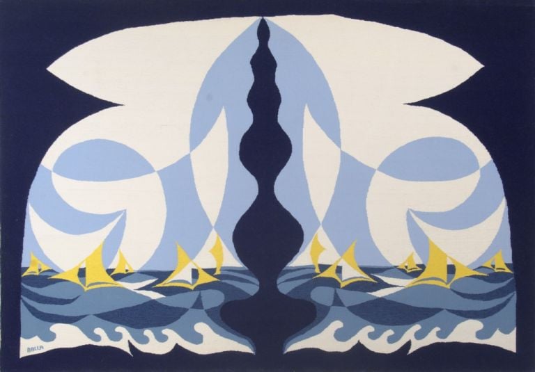 Intrecci del Novecento. Giacomo Balla. Exhibition view at La Triennale di Milano, 2017