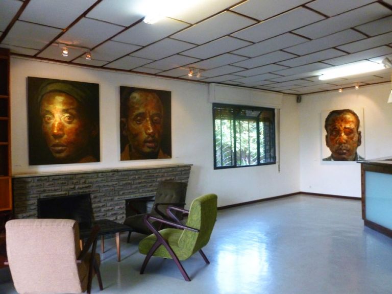 La LeLa Art Gallery di Addis Abeba con opere di Tewodros Hagos