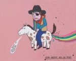 Laurina Paperina, John Wayne and the pony, 2017, courtesy Labs Gallery