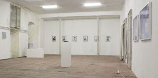 Lo spazio Corsetteria durante la mostra della galleria Ncontemporary nel 2016