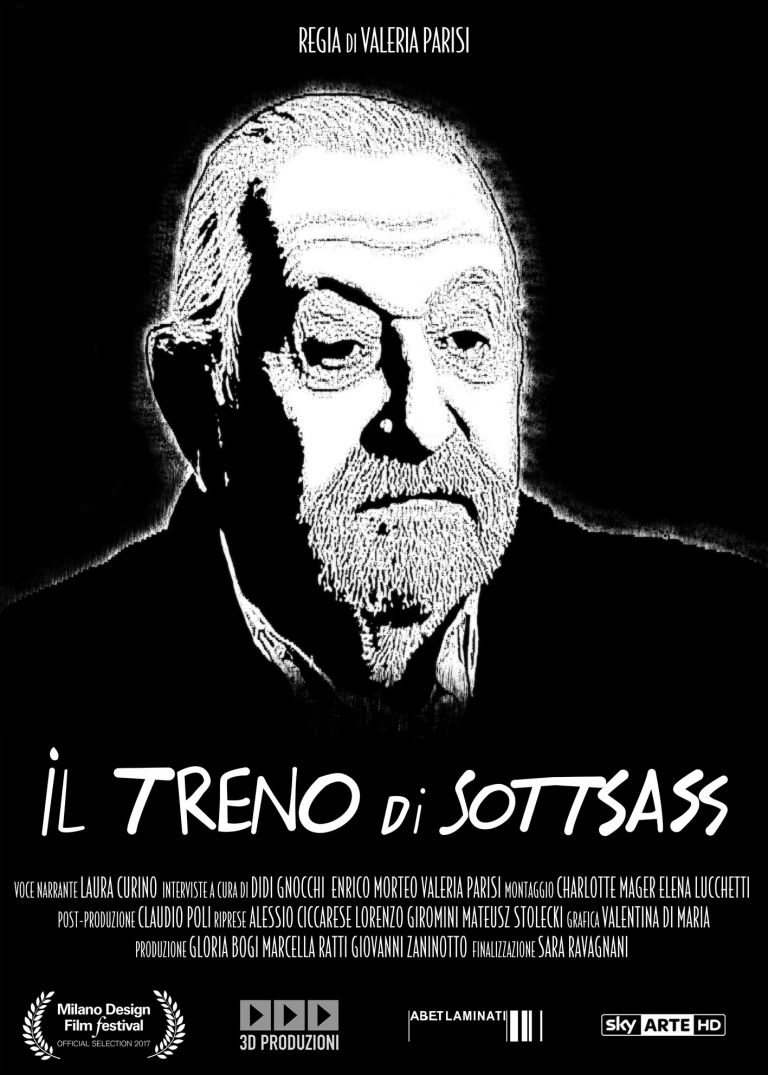 Il treno di Sottsass, locandina