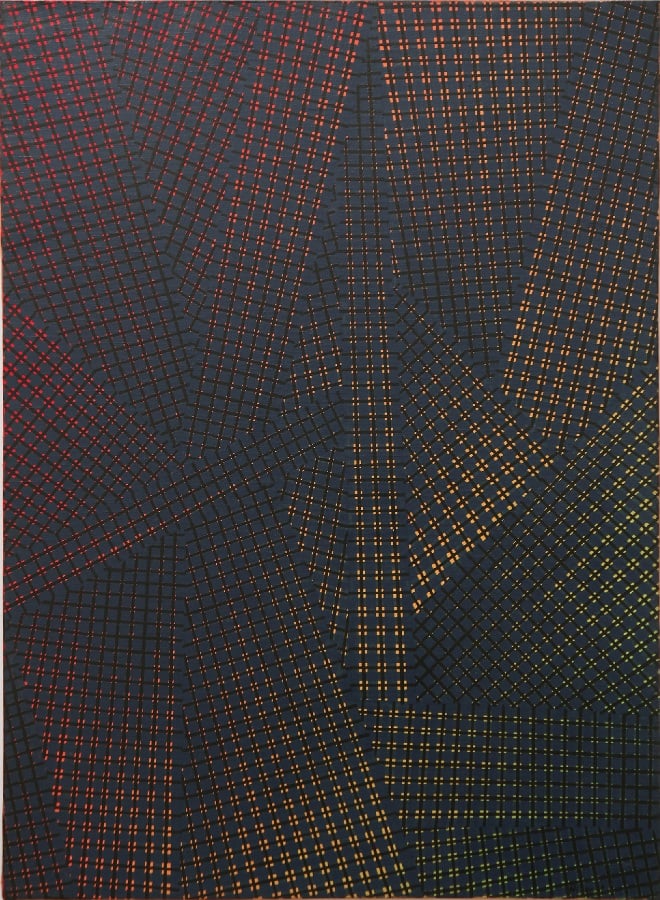 Mario Nigro, Spazio totale, 1953. Locarno, Fondazione Ghisla Art Collection