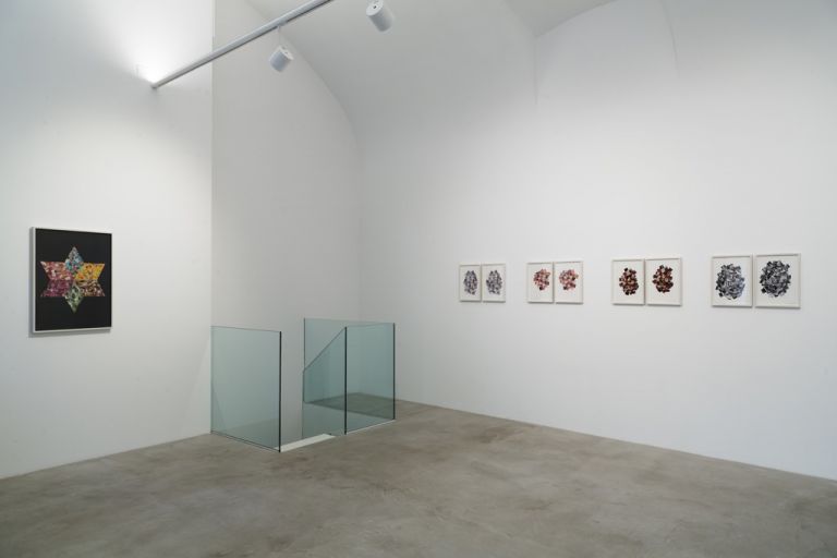 Nanni Balestrini. Periscope, 2016. Exhibition view at MAAB Gallery, Milano 2017. Photo Andrea Sartori