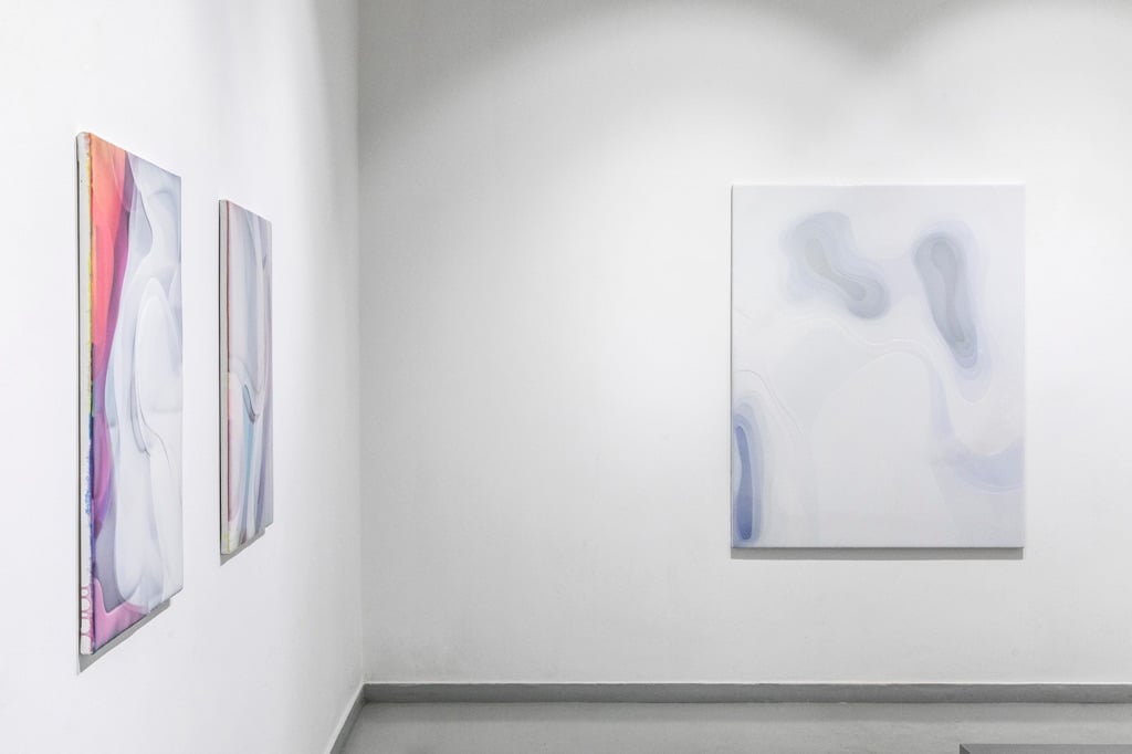 Peter Zimmermann. Italian Curves. Exhibition view at Luca Tommasi Arte Contemporanea, Milano 2017
