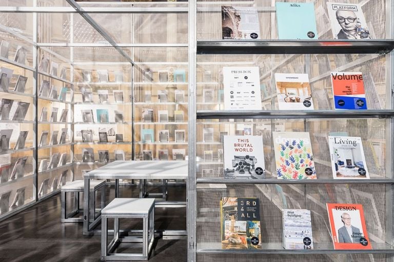 SET Architects, Press Box, Roma Casa dell’Architettura – Acquario Romano. Photo © Marco Cappelletti