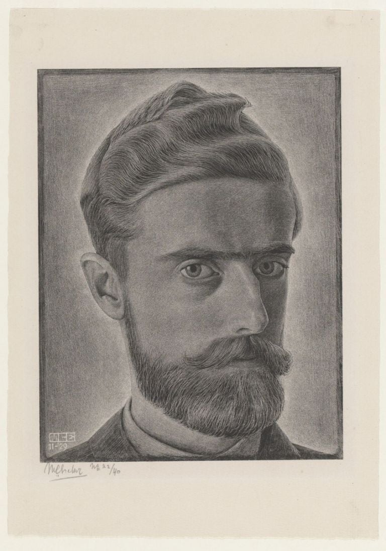 Self Portrait (1929), M.C. Escher © the M.C. Escher Company B.V. All rights reserved. www.mcescher.com