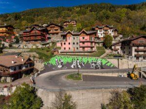 Tre nuove opere in Val Camonica per Wall in Art. Dai graffiti rupestri ai murales contemporanei