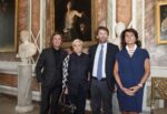 da sinistra, Pietro Beccari, Silvia Venturini Fendi, Dario Franceschini, Anna Coliva