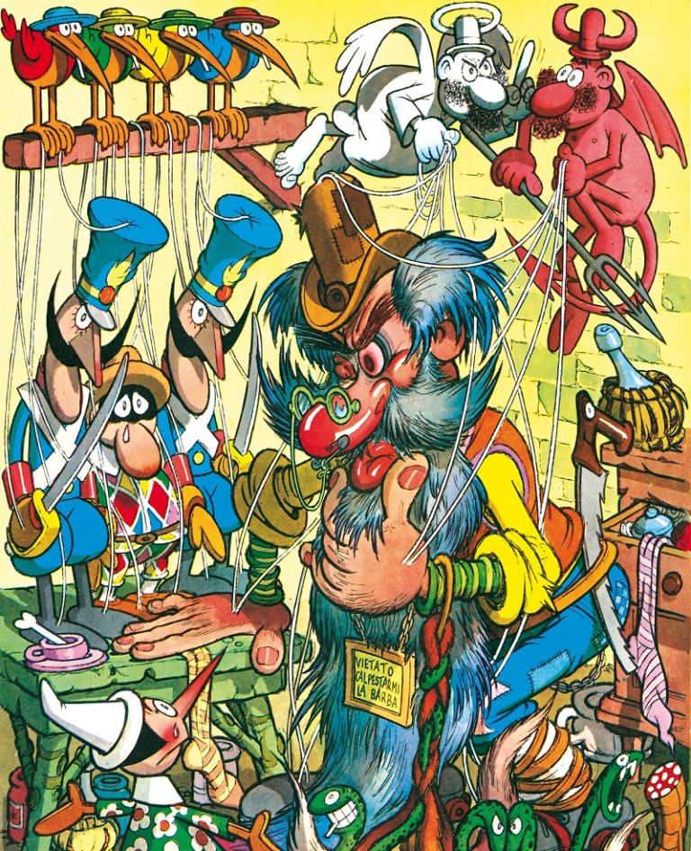 Benito Jacovitti, Mangiafuoco