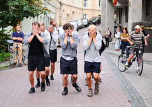 Running Male. Il video della performance di Eglė Budvytytė a Roma