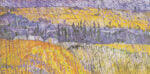 Vincent van Gogh, Paesaggio sotto la pioggia ad Auvers, 1890, olio su tela, cm 50 x 100. Cardiff, Amgueddfa Cymru - National Museum Wales / The Davies Sisters Collection