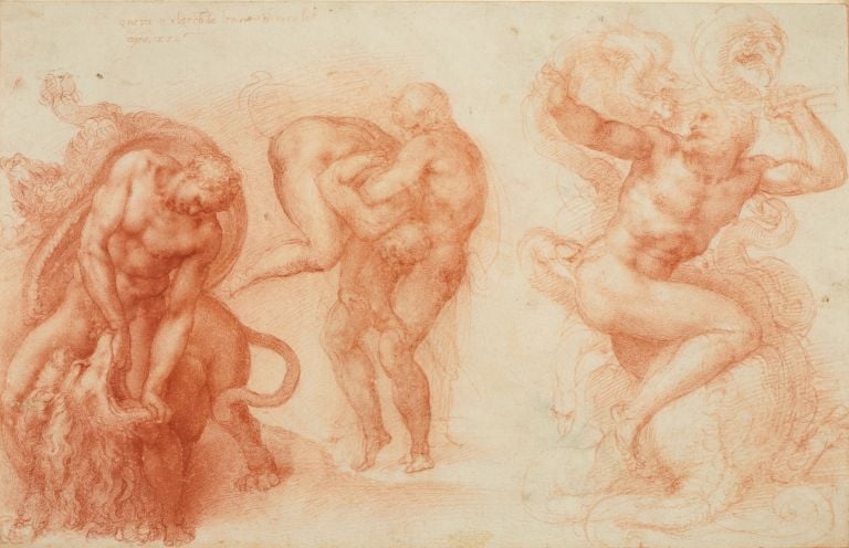 Michelangelo, Three Labours of Hercules, Queen Elizabeth II, Windsor