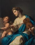 BLINDARTE ,25 novembre, Lotto 274, Marcantonio Franceschini, La Musica (santa Cecilia), Olio su tela,