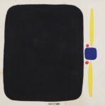 Bruno Munari, Composizione, 1950, tempera su carta, cm 18 x 18