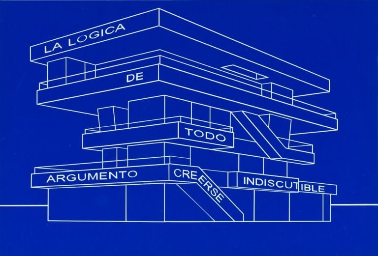 Carlos Garaicoa, dalla serie Talking Buildings (La lógica de todo argumento creerse indiscutible), 2011. Photo Credits Oak Taylor Smith