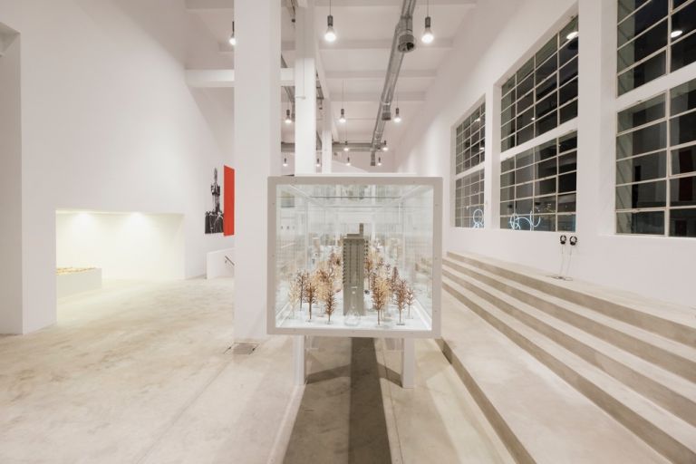 Carlos Garaicoa. El Palacio de las Tres Historias. Exhibition view at Fondazione Merz, Torino 2017. Photo Andrea Guermani