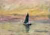 Claude Monet, Barca a vela. Effetto sera, 1885 Parigi, Musée Marmottan Monet © Musée Marmottan Monet, paris c Bridgeman Giraudon presse