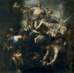 Domenico Piola Martirio e gloria di san Giacomo. Genova Oratorio di San Giacomo alla Marina Genova. Tra barocco e contemporaneo