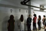 Filippo Berta, A nostra immagine e somiglianza #1, 2017. Performance realizzata per la Biennale di Salonicco 6 – Performance Festival